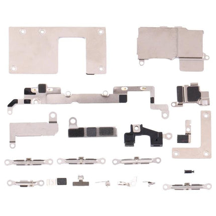 Essential iPhone 11 repair parts for everyday home maintenance - internal small metal brackets, shields and connectors set for screen and battery replacement