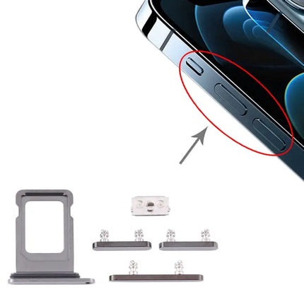 iPhone 12 Pro SIM Tray And Side Keys Replacement Kit
