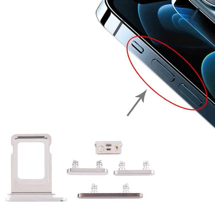iPhone 12 Pro SIM Tray And Side Keys Replacement Kit