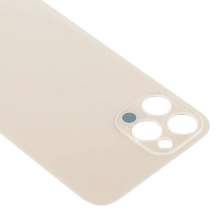 Replacement Back Cover for Everyday iPhone Protection - beige iPhone 12 Pro replacement back cover showing camera cutouts and slim protective finish