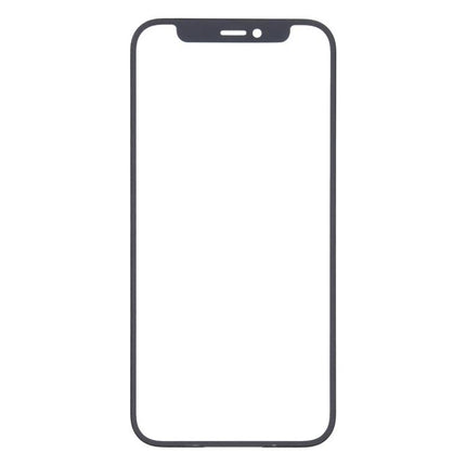Front Glass Replacement for iPhone 12 Pro Daily Use - black front glass lens replacement for cracked screen