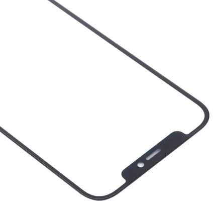 Front Glass Replacement for iPhone 12 Pro Daily Use - black front glass lens with notch for daily use restoration