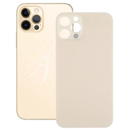 iPhone 12 Pro Back Cover for Everyday Device Protection shown next to cracked iPhone 12 Pro to highlight replacement cover