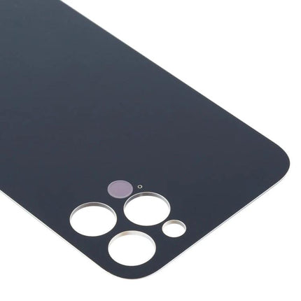 iPhone 12 Pro Back Cover for Everyday Device Protection slim black replacement back panel with camera cutouts