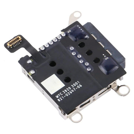 Replacement SIM Card Tray for iPhone 12 Daily Phone Use - black replacement part to restore SIM tray and connectivity