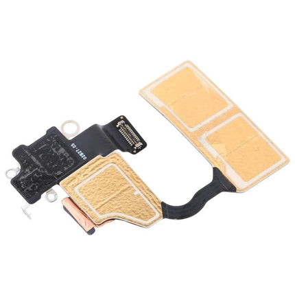 Essential iPhone 12 GPS Cable for Daily Navigation Needs replacement flex cable shown with gold contact pads and connector
