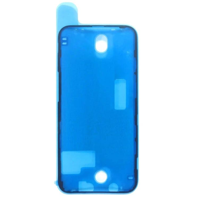 Essential Adhesive for Phone Repairs in Your Home - blue iPhone 12 front housing adhesive template for DIY repairs