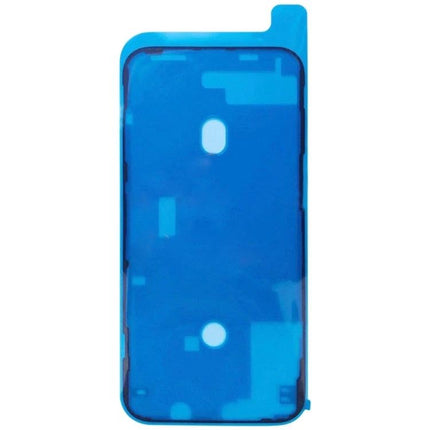Replacement Adhesive for iPhone 12 Pro Max Home Repairs - blue precut front housing adhesive strip for DIY screen replacement