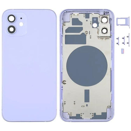 White Replacement Back Cover For iPhone 12
