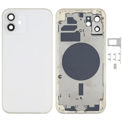 White Replacement Back Cover For iPhone 12