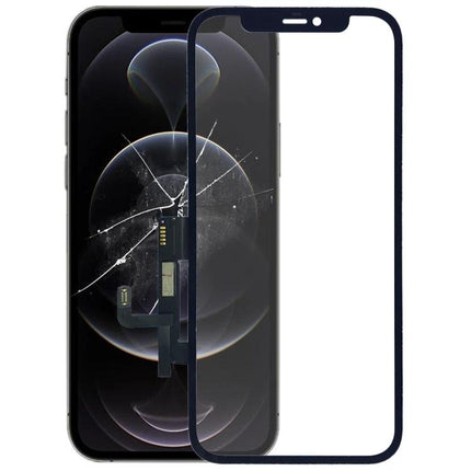 Replacement Touch Panel for iPhone 12 Pro Daily Repairs - black front glass digitizer for cracked screen