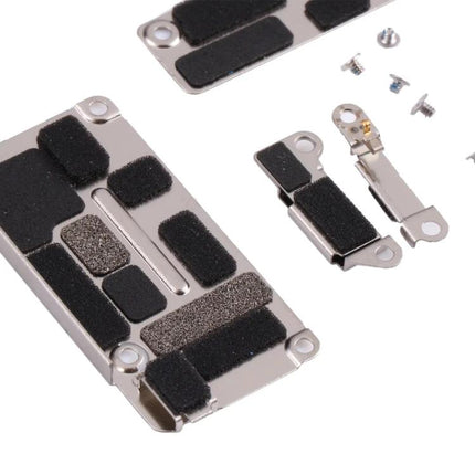 Replacement Cover Set for iPhone 12 Daily Phone Maintenance - metal interior shield and foam pads with small screws for iPhone 12 maintenance
