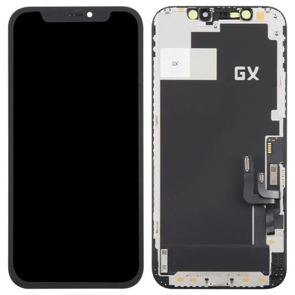 GX Replacement Screen for iPhone 12 Daily Use Essentials - front and back replacement display assembly for everyday iPhone 12 use