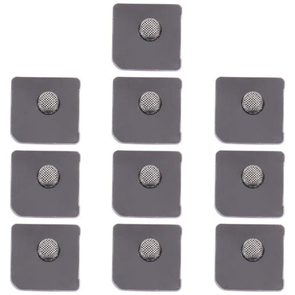 Replacement Dustproof Meshes for iPhone 12 Daily Maintenance Needs - set of 12 microphone dustproof mesh stickers for cleaning and protection
