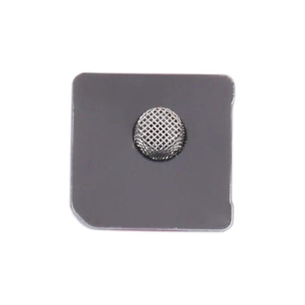 Replacement Dustproof Meshes for iPhone 12 Daily Maintenance Needs - small round microphone dust mesh on square adhesive backing