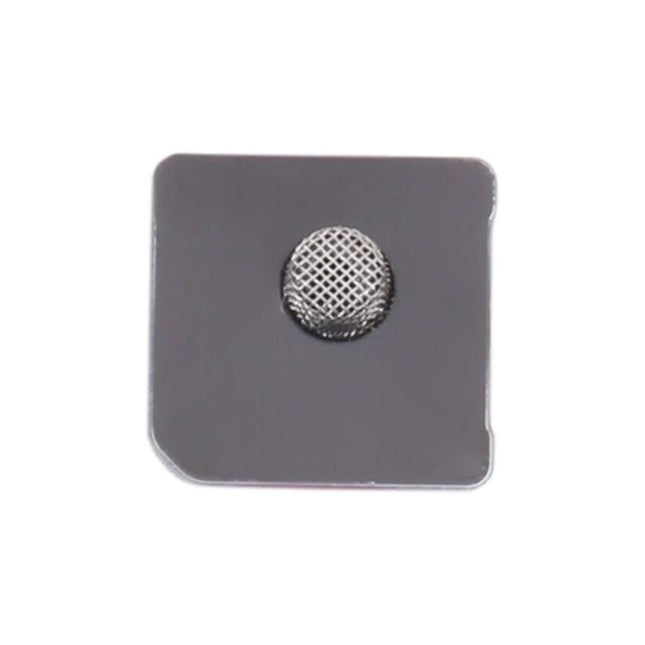 Replacement Dustproof Meshes for iPhone 12 Daily Maintenance Needs - small round microphone dust mesh on square adhesive backing