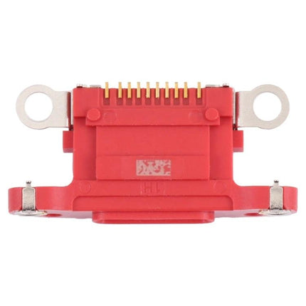 Ideal Connector for Daily iPhone Charging and Usage Maintenance - red replacement charging port for iPhone 12 and 12 Pro, compact durable connector