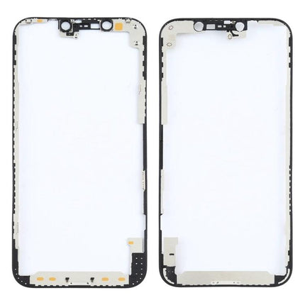 Essential White Replacement Frame for iPhone 12 Pro Daily Maintenance showing front housing pair for frame repair and routine upkeep