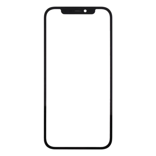 Outer Glass Lens Replacement for iPhone 13 Daily Maintenance - black front outer glass lens frame for iPhone 13