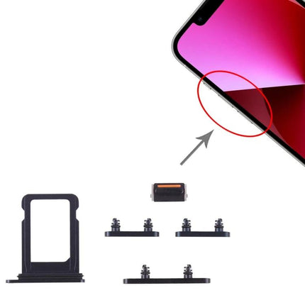 iPhone 13 Replacement Parts for Daily Mobile Maintenance - SIM tray and side button spare set for quick volume/power repairs