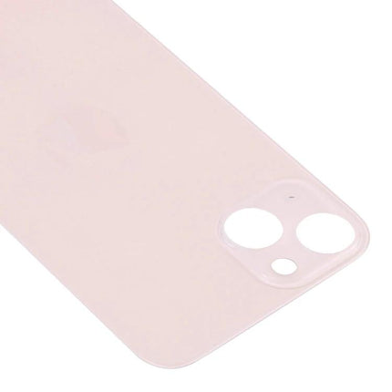 Essential Glass Back Cover For iPhone 13 Daily Use - pale pink replacement back housing for cracked iPhone 13 with camera cutouts