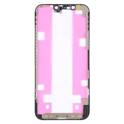 iPhone 13 Pro Front Bezel Frame for Daily Phone Repairs - replacement front bezel frame shown with adhesive strips