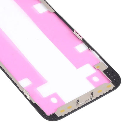 iPhone 13 Pro Front Bezel Frame for Daily Phone Repairs replacement front bezel close-up showing adhesive and connector slots