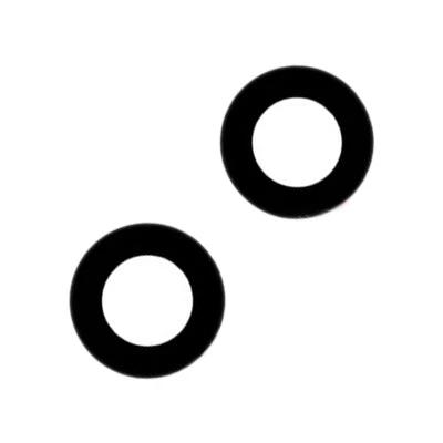 A Replacement Camera Lens for Everyday iPhone 13 Mini Use - replacement black back camera lens rings for cracked iPhone 13 Mini lens