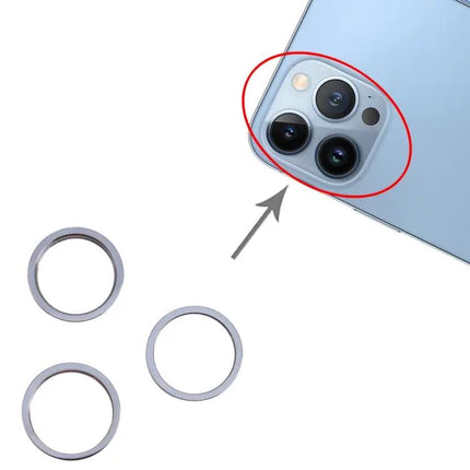 Protective Metal Camera Ring For iPhone 13 Pro Max
