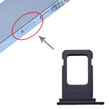 Replacement SIM Card Tray for Your Daily Phone Essentials - iPhone 13 Pro Max black replacement tray and SIM slot image