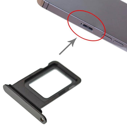 iPhone 13 Pro SIM Card Tray for Everyday Phone Maintenance replacement tray shown next to iPhone with SIM slot circled