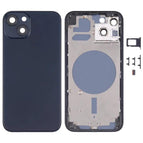 For iPhone 13(with SIM Card Tray & Side Keys) / Black