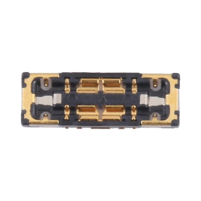 Essential iPhone 13 Battery Connector for Daily Repairs shown as a close-up of the gold and black replacement battery FPC connector