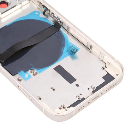 Replacement Back Cover for iPhone 13 Daily Use Essentials replacement back housing with wireless charging module and side button assembly