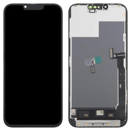 Essential Screen for Maintaining Your iPhone in Daily Life - replacement LCD assembly showing front and back with COP process