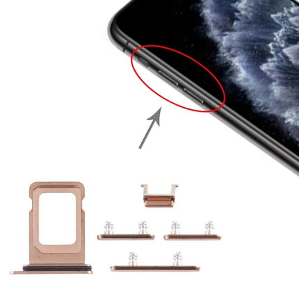 Replacement SIM card tray and side key set for iPhone 11 Pro - Keeps Your iPhone 11 Pro Ready for Everyday Communication
