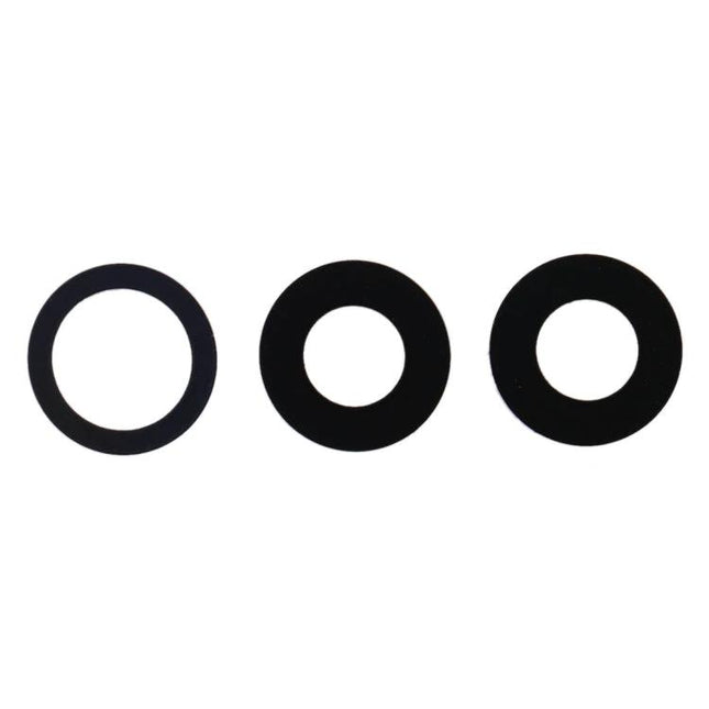 Essential Back Camera Lens Set for iPhone 11 Pro Max Daily Photography replacement black lens rings for cracked or scratched rear camera