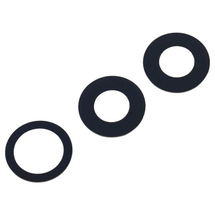 Essential Back Camera Lens Set for iPhone 11 Pro Max Daily Photography — three black replacement back camera lens rings for iPhone 11 Pro Max