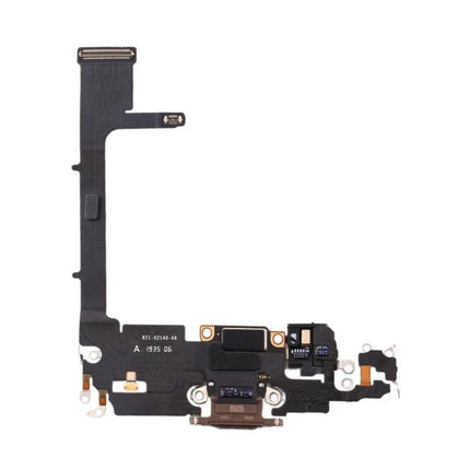Reliable Replacement for iPhone 11 Pro Charging Port in Daily Use - black replacement charging flex cable shown