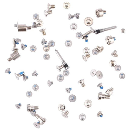 Screws And Bolts Set For iPhone 11 Pro Max Home Repairs scattered precision fasteners for DIY phone reassembly