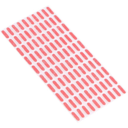 Essential Water Damage Indicator Stickers for iPhone Repairs in Daily Life - sheet of red moisture indicator stickers for iPhone 11 Pro and 11 Pro Max repairs