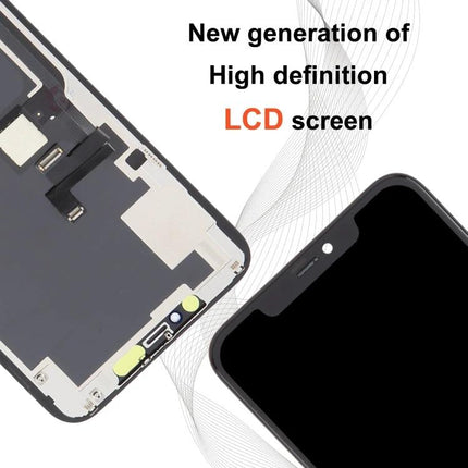 Keep Your iPhone 11 Pro Max Screen Ready for Daily Use replacement LCD assembly showing front glass and internal components