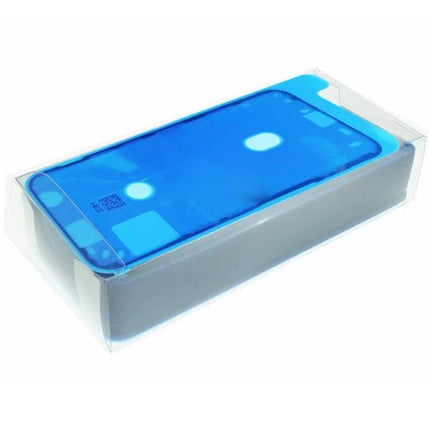Replacement Adhesive for iPhone 12 Mini Home Repairs - blue pre-cut front housing adhesive strip for DIY screen reattachment