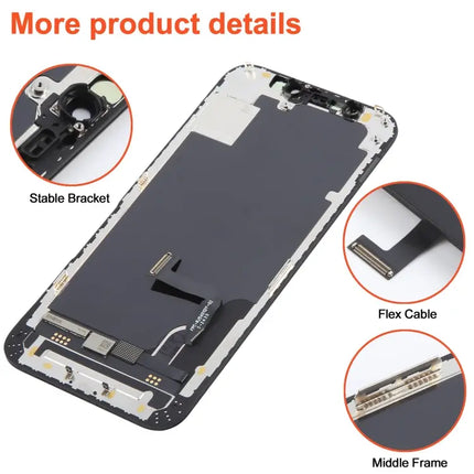 RJ Replacement Screen For iPhone 12 Mini Repair