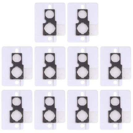 Foam Pads for Protecting iPhone 12 Mini Camera in Daily Use - pack of adhesive white foam camera lens protectors