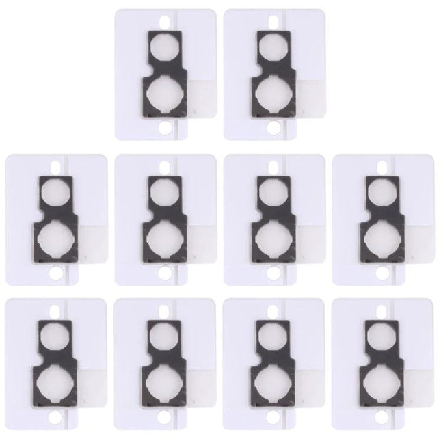 Foam Pads for Protecting iPhone 12 Mini Camera in Daily Use - pack of adhesive white foam camera lens protectors
