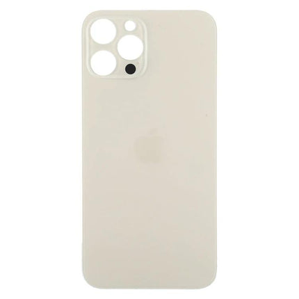 Back Cover Replacement for iPhone 12 Pro Max Daily Protection in matte white showing camera cutouts and slim fit