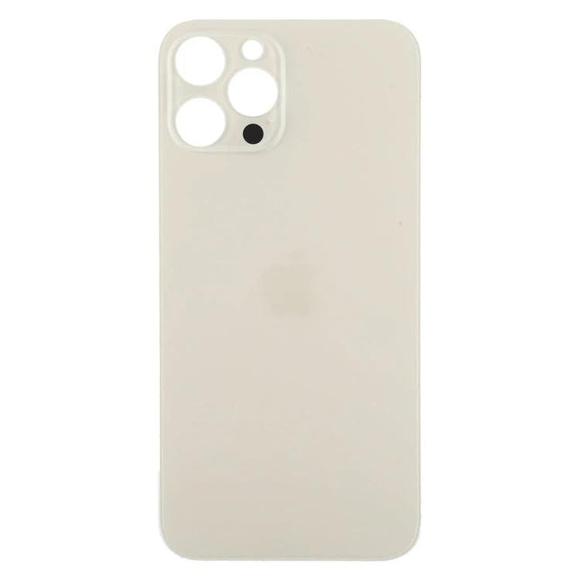Back Cover Replacement for iPhone 12 Pro Max Daily Protection in matte white showing camera cutouts and slim fit