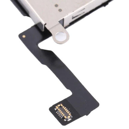 Alt Tag: iPhone 12 Pro Max SIM Replacement for Everyday Connectivity - close-up of SIM reader socket board replacement part for restoring SIM detection