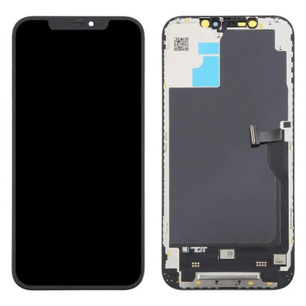 JK Incell Screen for iPhone 12 Pro Max Daily Essentials replacement INCELL FHD display front and back view for cracked screen repair
